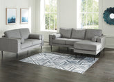 Best Deals Furniture - Ashley Furniture - Hazela Sofa Chaise and Loveseat - Sofa Chaise and Loveseat - 41102U2
